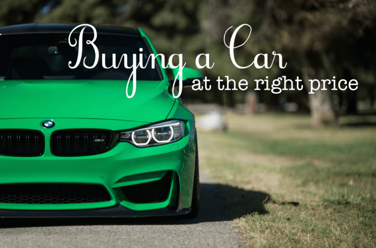 Buying a car at the right price