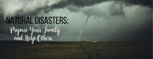 natural disasters