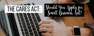 CARES act for small businesses